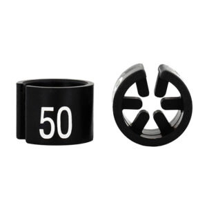 MB mini zwart wit 50 (25x)