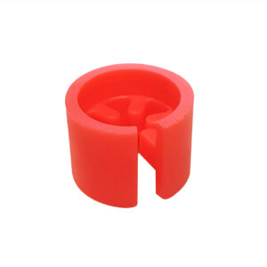 MB mini fluor rood onbedrukt (100x)