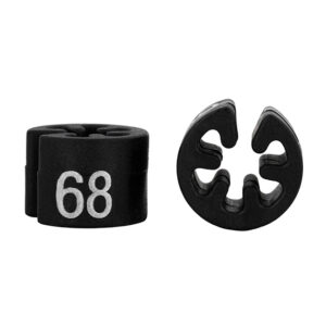 MB3 zwart wit maat 68 (25x)