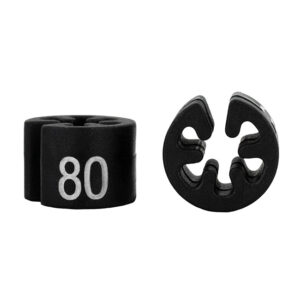 MB3 zwart wit maat 80 (25x)