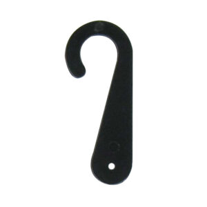 J-haak sokkenhanger zwart (100x)