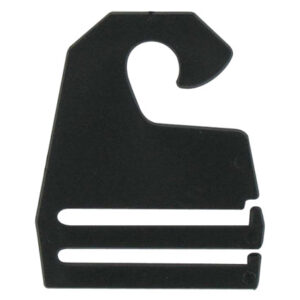 Stropdashouder zwart 40mm (25x)