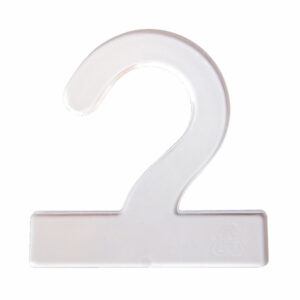 Ophanghaak transparant universeel (100x)