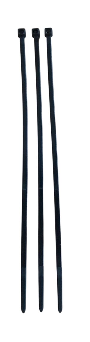 Bundelband 200 x 3.6mm zwart, 100 stuks