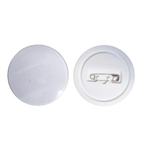 Button 50mm met speld