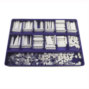 Prijscassette 1302 wit/zwart (589x)