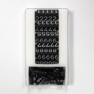 Instapset Compact 1315 zwart/wit