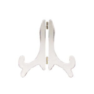 Bordenstandaard 4.5" transparant (1x)