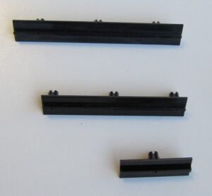 Prijsrail zwart 28mm voor Exa/Perfect