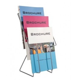 Folderhouder draad 3-vaks A4