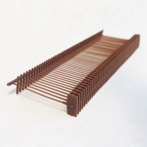 Ridderspoor 25mm S nylon bruin (5000x)