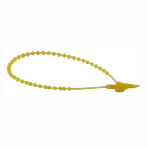 Labelhanger geel 128mm (1000)