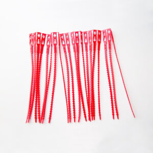 Rattenstaartsluiting 232mm rood (1000)