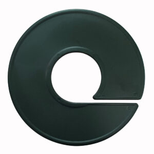 Maatring donkergroen 11cm onbedrukt (1x)