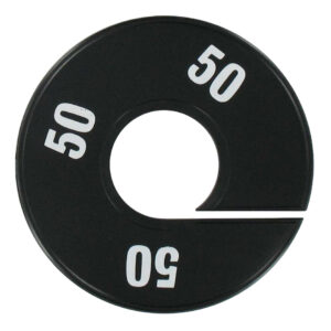 Maatring zwart wit maat 50