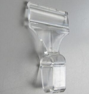 Maataanduider transparant buis ovaal