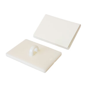 Kleefhaak wit 37x26mm (100x)