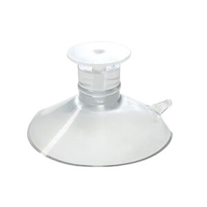 Zuignap 42mm met lipje en dopje (10x)