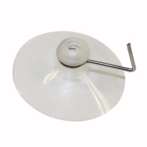 Zuignap 63mm met haak, 10 stuks