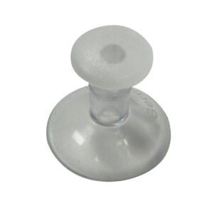 Zuignap 20mm met boorgat en pin (1x)