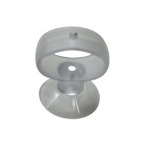 Zuignap 30mm met ovalen ring (1x)