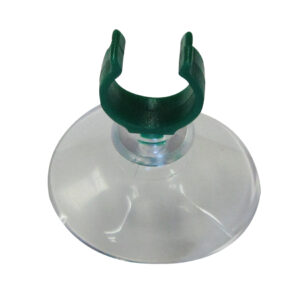 Zuignap 40mm met klem voor buis 15mm