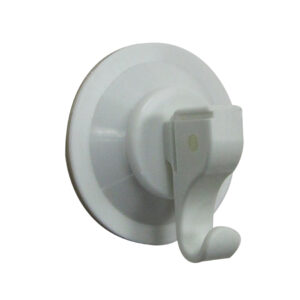 Zuignap wit 75mm met hefboom haak (1x)