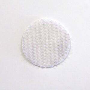 Klittenband lus + haak wit  ø19mm (40x)