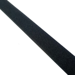 Klittenband back to back 25mmx25m zwart