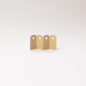 Label manilla 30x60mm nummer ½ (1000)