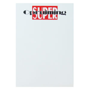 Prijskaart Super Opruiming A4 (50x)