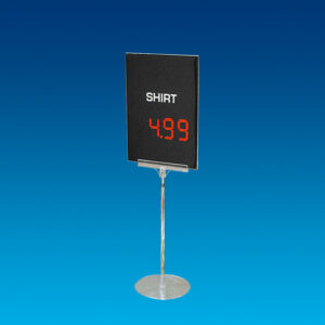 Plakkaatstandaard A5 transparant