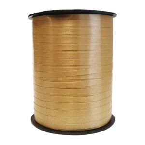 Cadeaulint goudkleurig 5mm x 500 meter