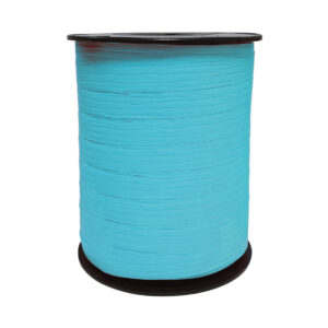 Cadeaulint paperlook lichtblauw 10mm