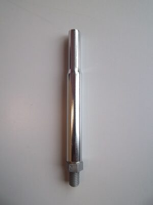 Buis vast 100mm verchroomd M8-draad