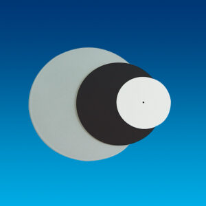 Voetplaat BD ø255x5mm zwart (1)