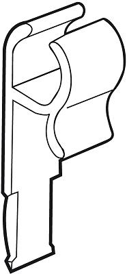 Houder voor draadmand tot ø5mm klik