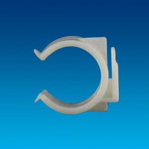 Buisklem 23-28mm klik wit