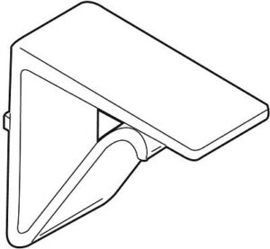Houder voor legborden tot 10mm klik