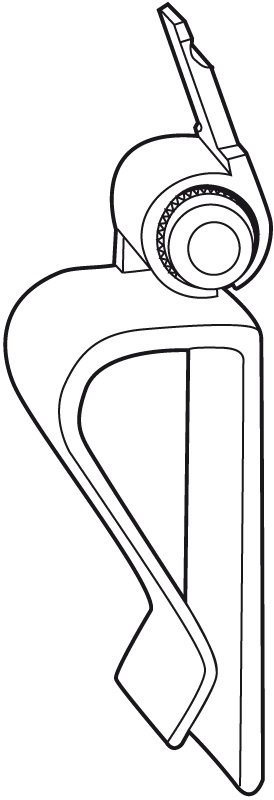 Kistklem 2-delig klik 20mm