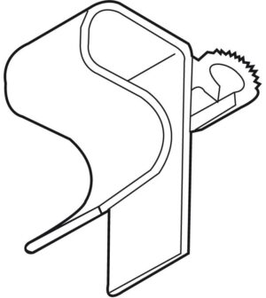 Schaalklem FK wit voor klikraam