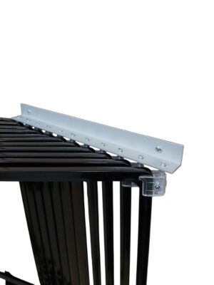 Infowandhouder 11 x A1 zwart horizontaal