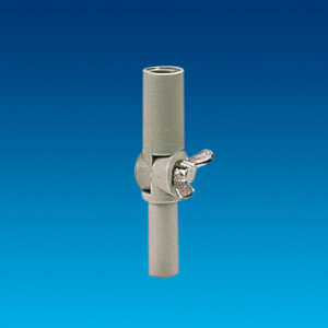 Scharnier grijs buishouder/buis ø12mm