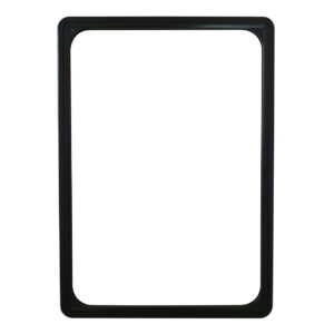 Prijskaartraam zwart A1 S2