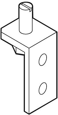 Draaipunt Alu-profiel boven en onder 514