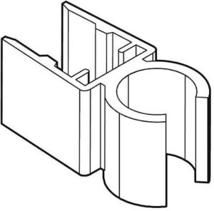 Buisklem 20mm voor Alu