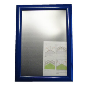 Kliklijst 21x30cm (A4), 25mm blauw