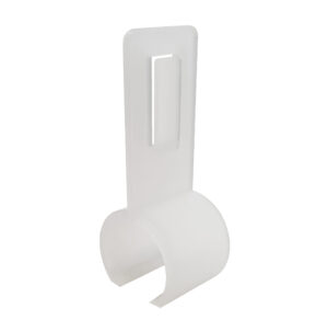 Kaartklem voor buis 22mm naturel (1x)