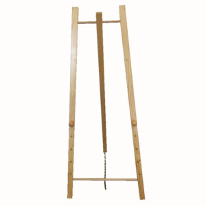 Ezel hout 130cm blank (1x)