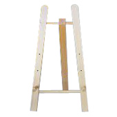 Ezel hout 65cm hoog blank